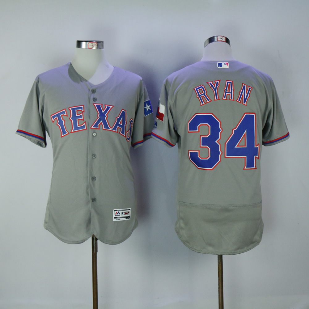 Men Texas Rangers #34 Ryan Grey MLB Jerseys